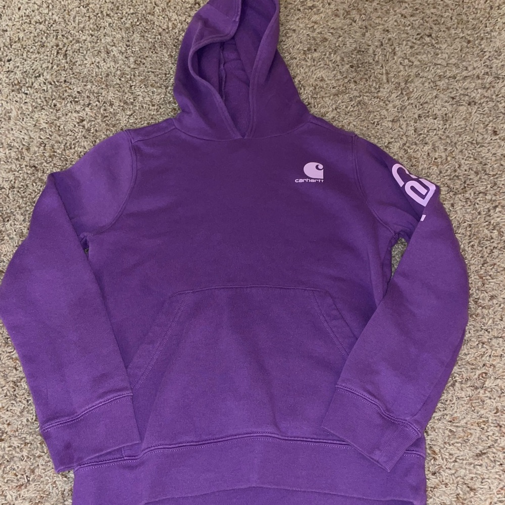 Carhartt Girls Long-Sleeve Graphic Sweatshirt
